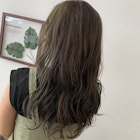 カーキーベージュハイライト