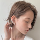 大人可愛い/耳掛け/お手入れ簡単/ボブ/ブルージュ/Salon銀座乗田