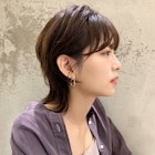 マッシュウルフ×グレージュカラー☆