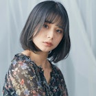 M.SLASHセンター北/くすみカラー/ダークカラー/前下がりボブ