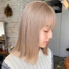 《高松快》ミルキーベージュ×ケアブリーチ×2 艶髪 透明感