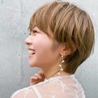 笑顔は人を幸せにする/小顔ひし形ショート