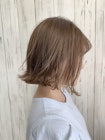 #シアーカラー#シアーベージュ#モカベージュ#小顔#ショートボブ