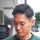 七三オールバック かき上げヘア ワイルドアップバンク 1