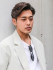 ソフトツーブロック×七三×ニュアンスパーマ