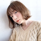 ハーフアップ風ゆるふわアレンジ_セミウェットウェーブ_66766