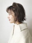 カチューシャラフ巻き_厚めバングローライトスリークボブ_86898