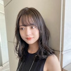 デジタル前髪パーマ×ピスタチオカラー【表参道/白髪染め】