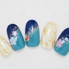 和装フラワーネイル