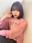 〈アフロート藤間〉ぷつんと韓国ボブ/チョコレートブラウン