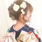 【BLUEFAIRY】成人式★着付+セット+メイクNo.1