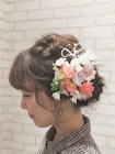 avant   成人式 振袖ヘアアレンジ