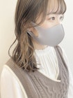 《イヤリングカラー 》ミルクティーベージュ