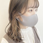 《イヤリングカラー 》ミルクティーベージュ