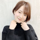 王道ショート_ハイライトカラーセミウェットウェーブ_76864