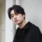 センターパート×ニュアンスパーマで柔らかく【pledica 表参道】