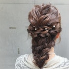 dee ハーフアレンジ