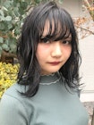 黒髪女子