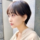 【December】大人かわいい 前髪あり 黒髪マッシュショート♪