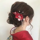 成人式アップスタイル