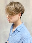 シルバーカラースリークショートマッシュウルフ_ba296851