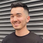 スキンフェードクロップスタイルサイドグラデーション