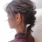 くるりんぱで作る目線をゲットするアレンジ♪