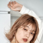 【CHESTER】 濡れ髪 切りっぱなし 外ハネ ボブルフ