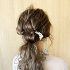 ゆるふわ♪ポニーテールハーフアップ【Aria es uno】