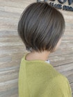 横顔美人ショート