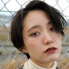 ハンサム*センターパート*ショート