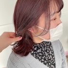 ☆大人ミディアムヘア×ピンクブラウン☆