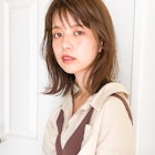 ダークブラウン×ナチュラル外ハネロブ