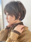 【小顔丸みショート マスダタクロウ】Salon銀座