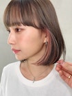 インナーピンク_ボブルフクールショートピンクベージュ_ba310872