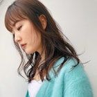 ロングヘアxボブルフxピンクベージュxモテ髪カタログ867