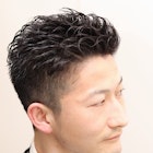 【ヨシザワ人形町】ビジネスツーブロックソフトパーマ