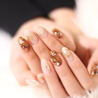 べっ甲オシャレネイル