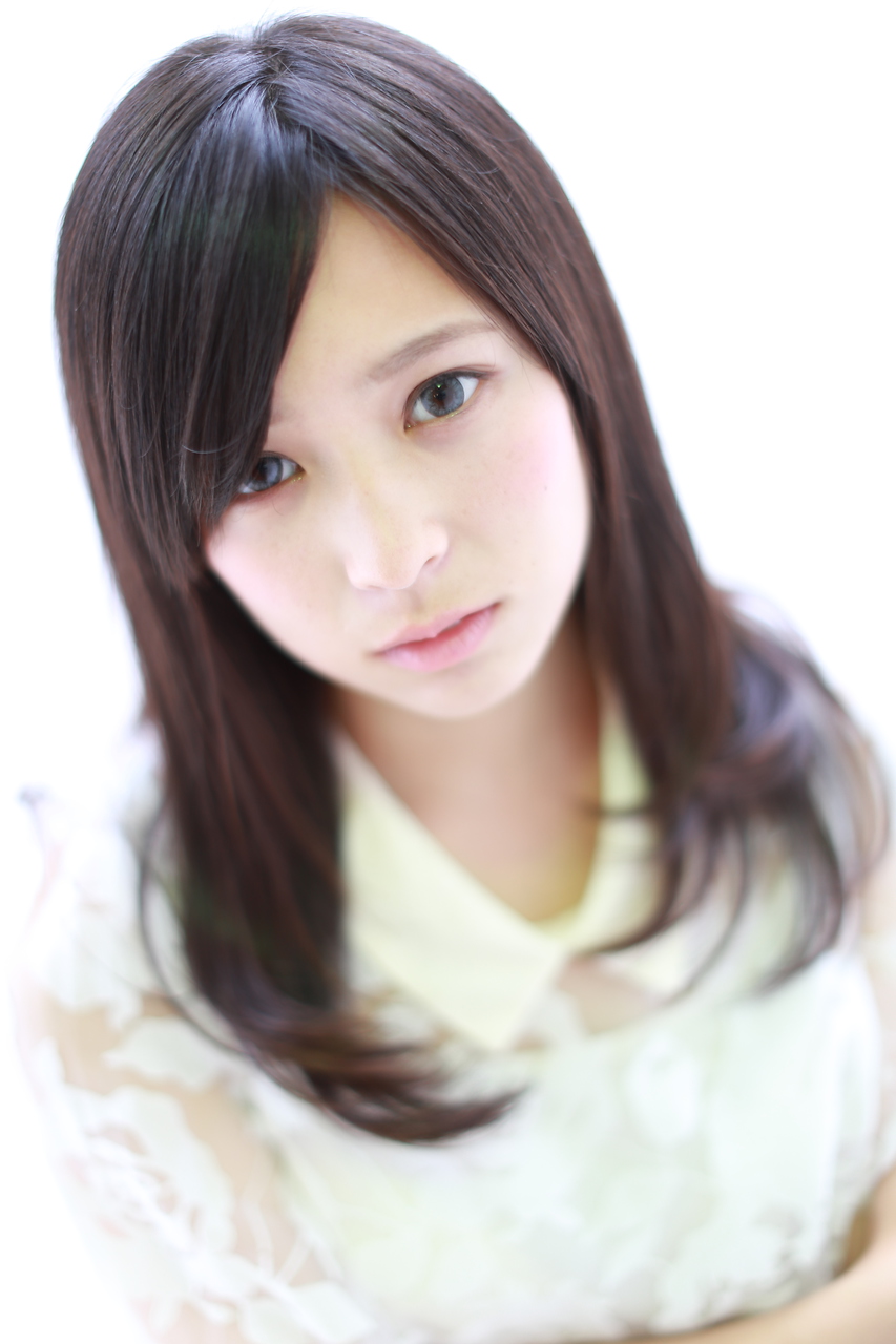 さらさらストレートロング少ーしだけアイロン巻き