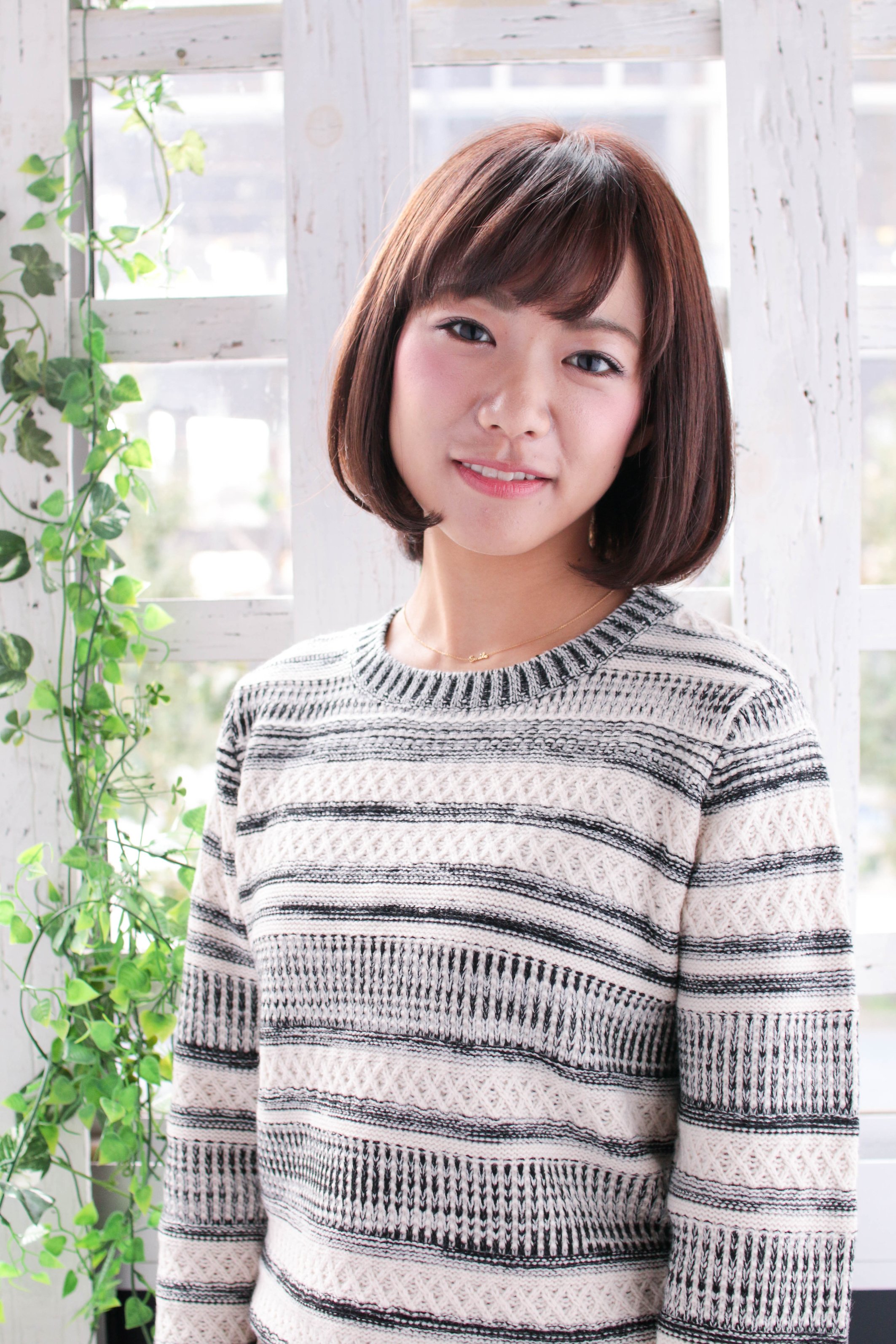 落ち着き大人ボブ
