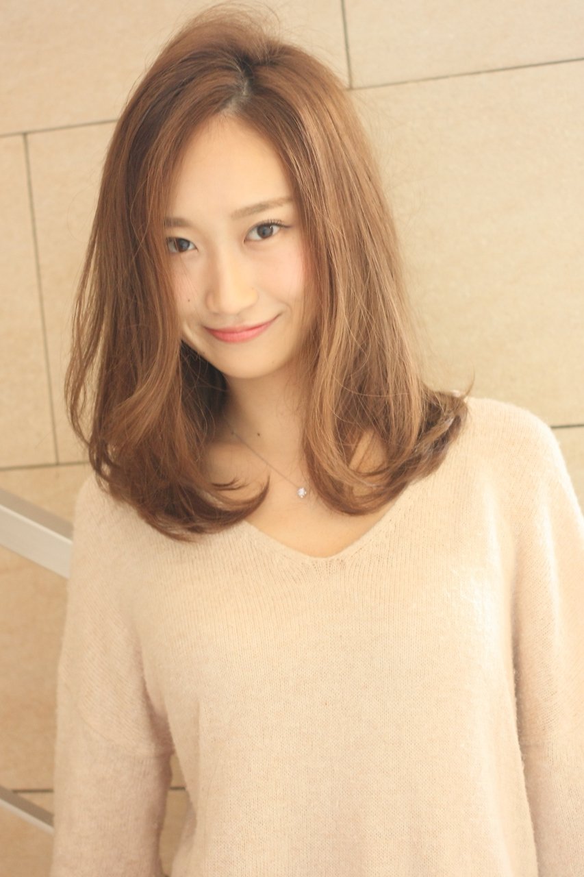 オトナ可愛いふわくしゅミディアム