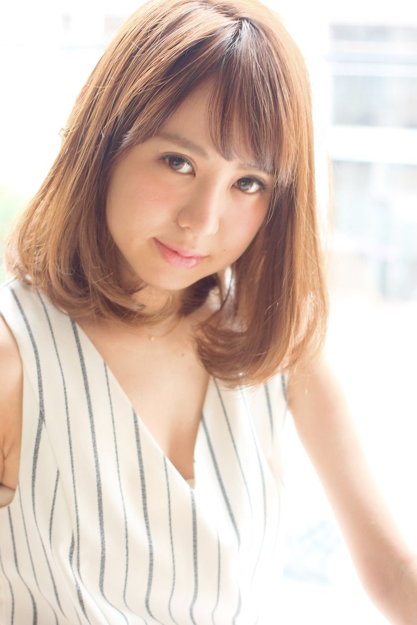 大きめワンカールのオトナボブ