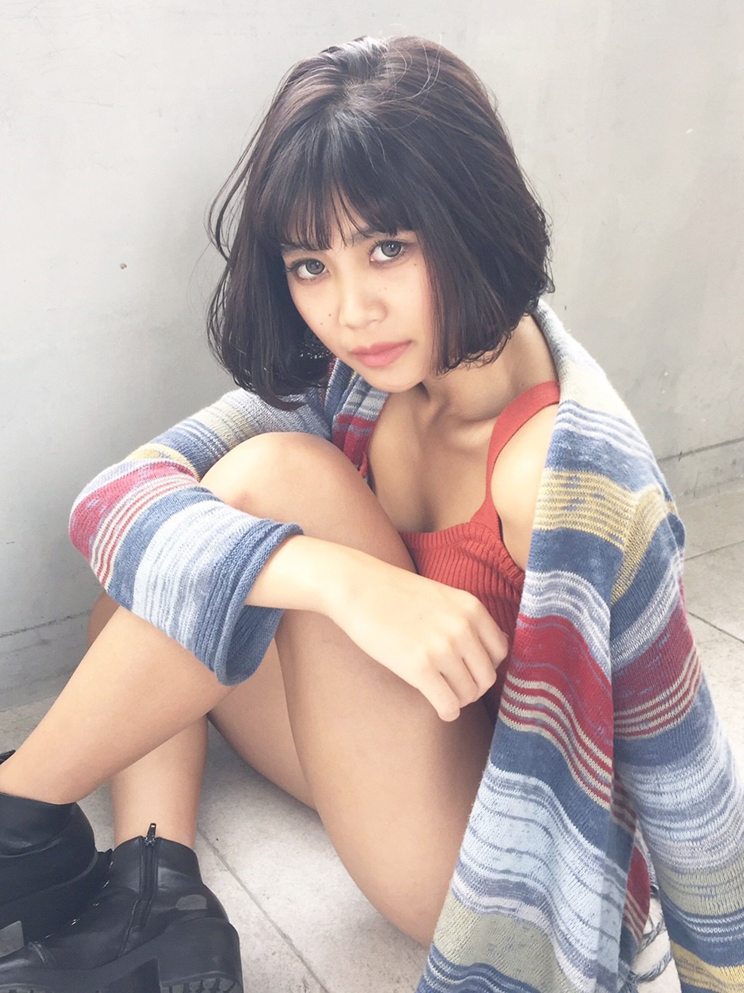 【ALBUM渋谷】NOBU_ダークアッシュボブ_836