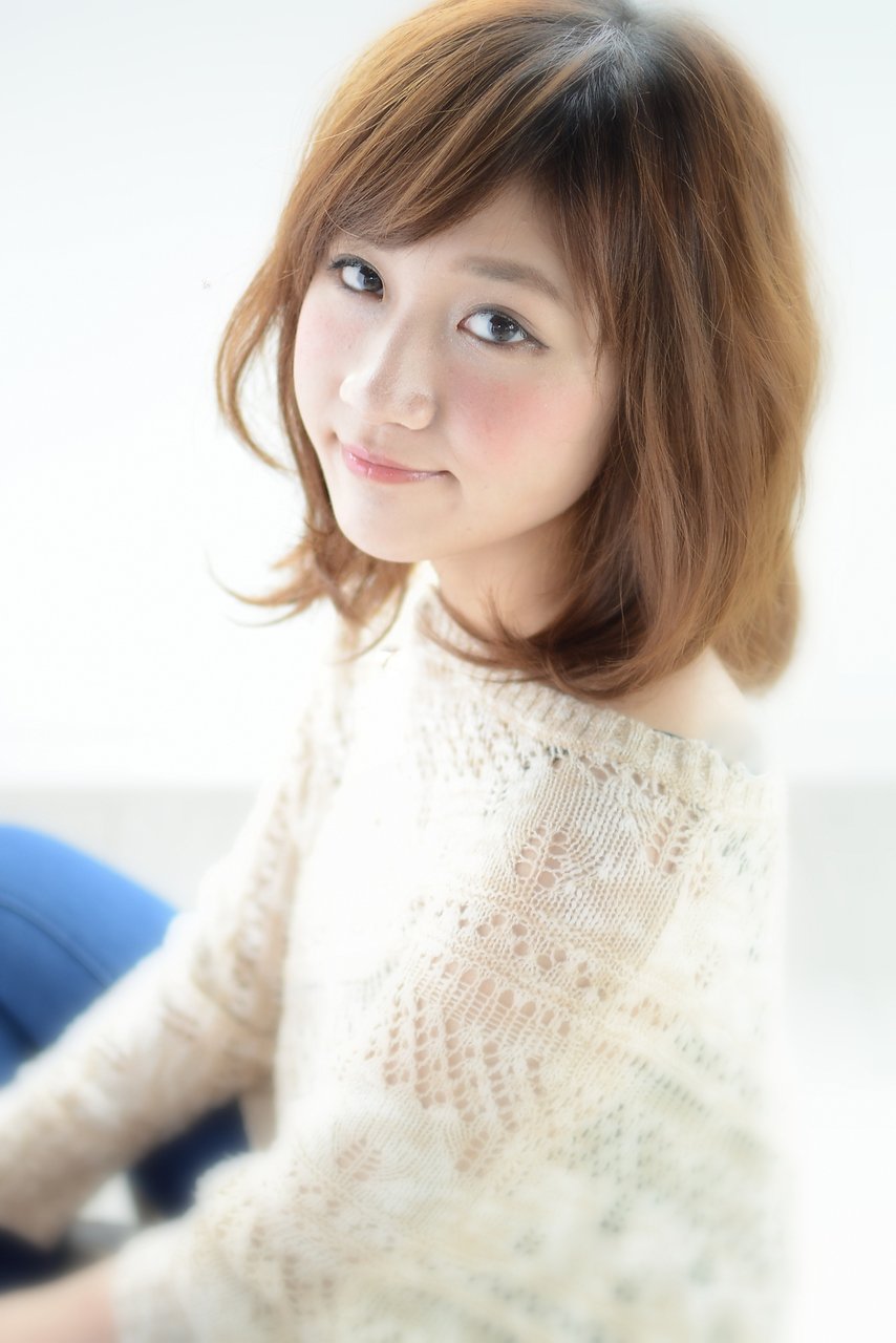 ＃hairsalon de Foreve　Ｌｕｘ＃大人かわいいふわミディ