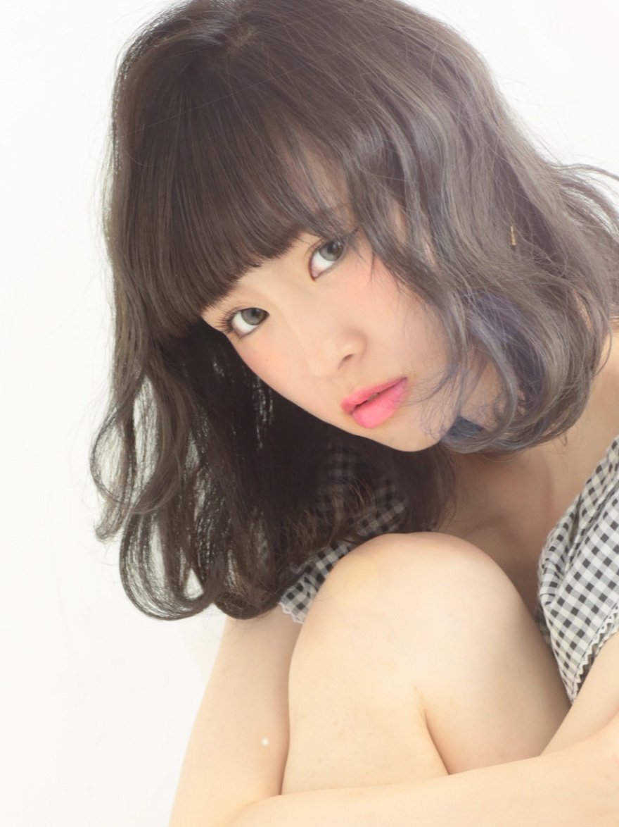 [angel.gaff×紺野勝則]黒髪でも◎大人かわいいミディアムボブ