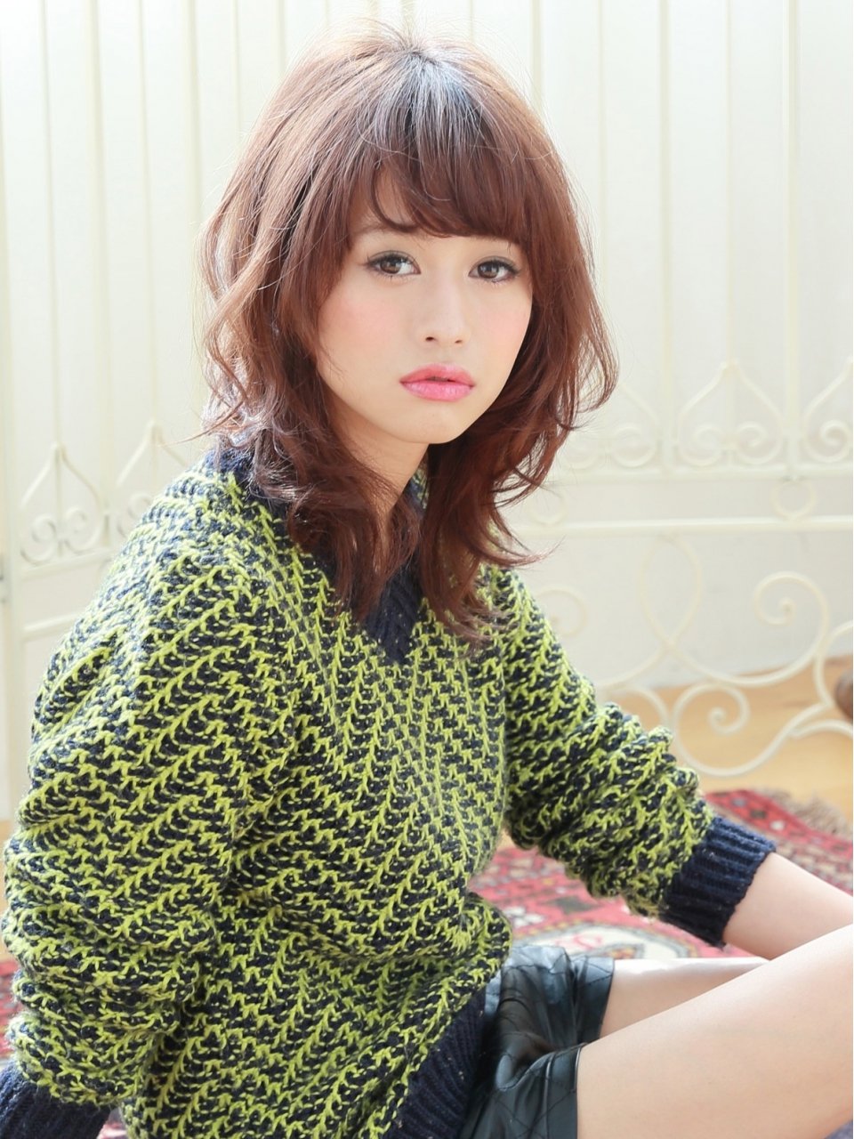 おしゃれ女子注目のネオウルフ ミディアムのための旬なヘアカタログ16選 ホットペッパービューティーマガジン