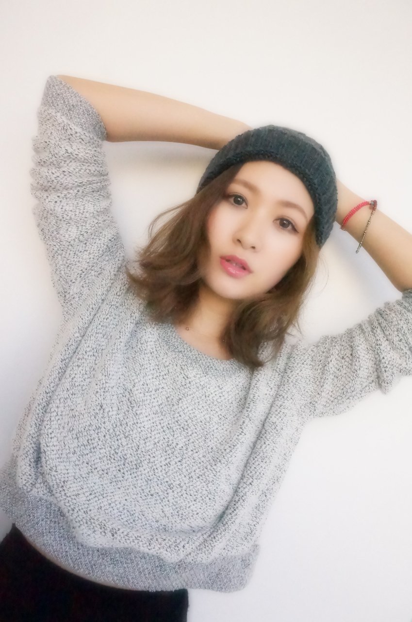 大人女子でも楽しめる ニット帽と相性が良いおすすめヘアスタイルカタログ ホットペッパービューティーマガジン