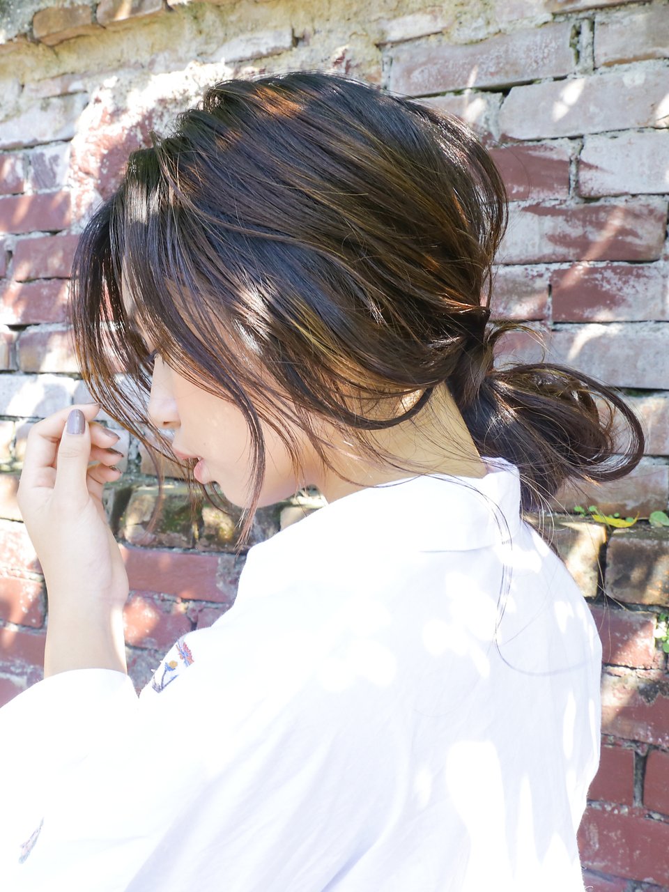 お団子ヘアは結ぶ位置で印象変化を 低め 高め ハーフアップのアレンジ紹介 ホットペッパービューティーマガジン お団子ヘアは結ぶ位置で印象変化を 低め 高め ハーフアップのアレンジ紹介 ホットペッパービューティーマガジン