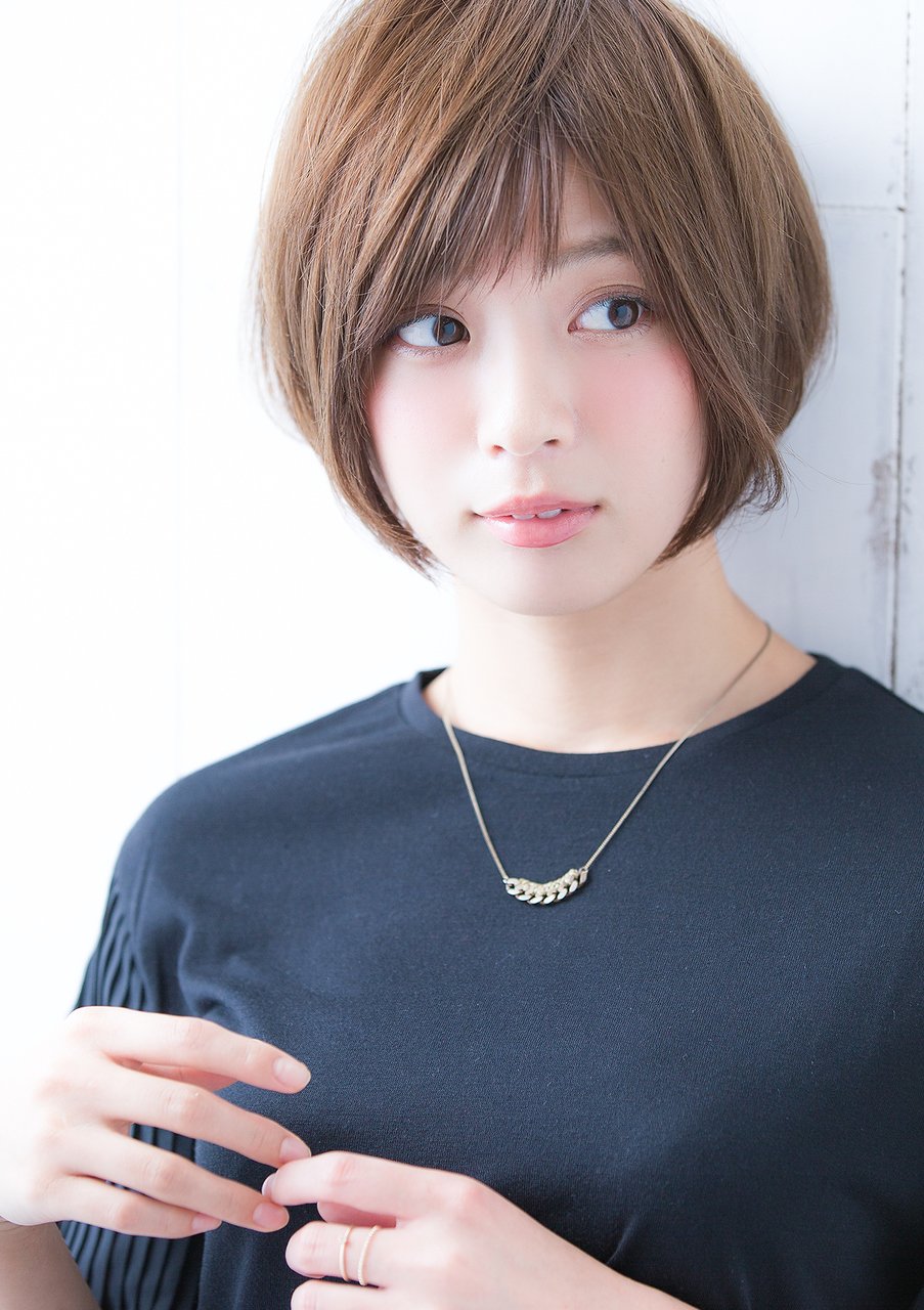 丸みボブでふんわり癒す 今からボブにするならこのスタイルで決まり ホットペッパービューティーマガジン