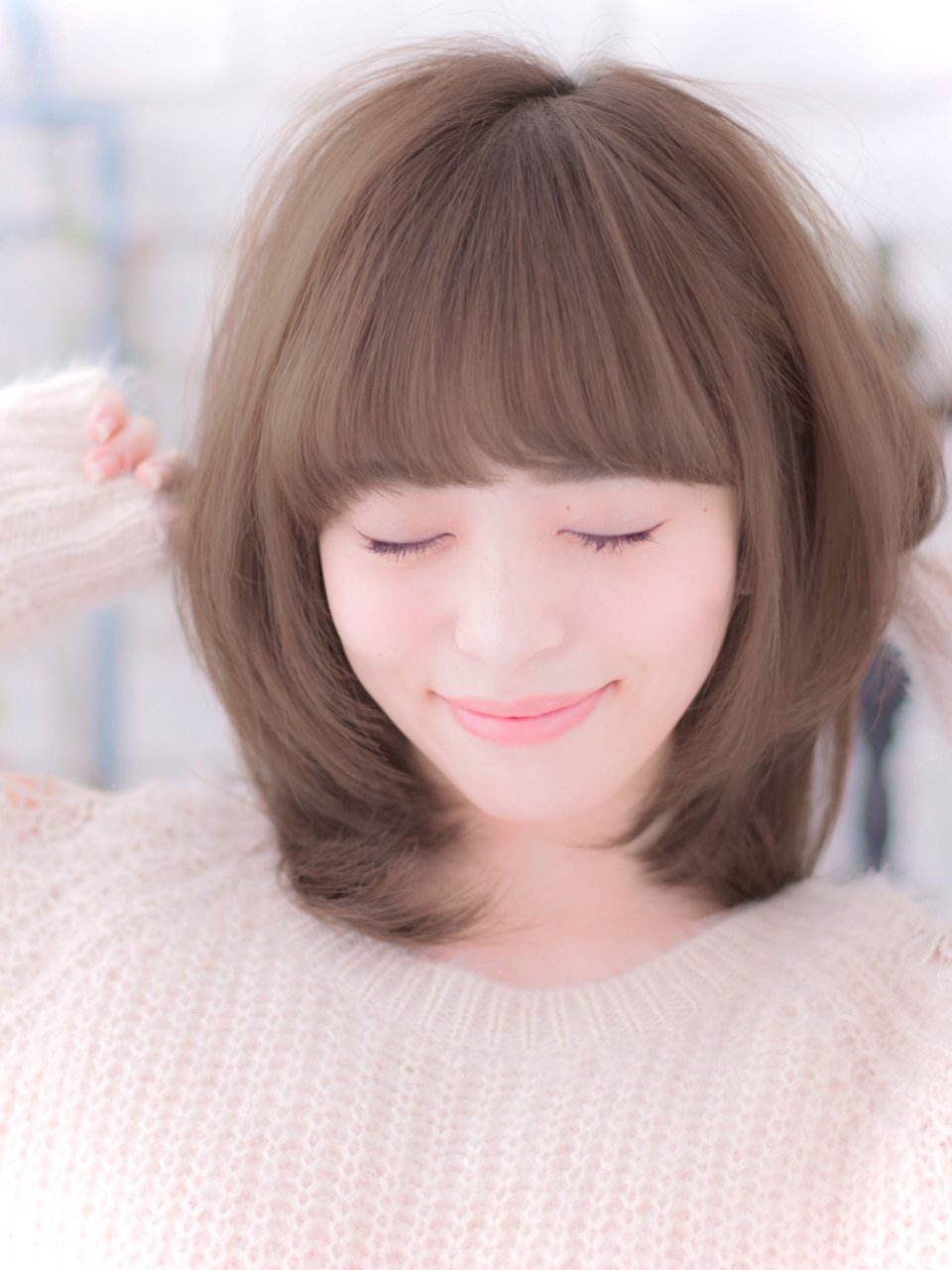 キュンとするたび可愛くなる ミディアム ひし形 ヘアでloveを呼び込もう ホットペッパービューティーマガジン